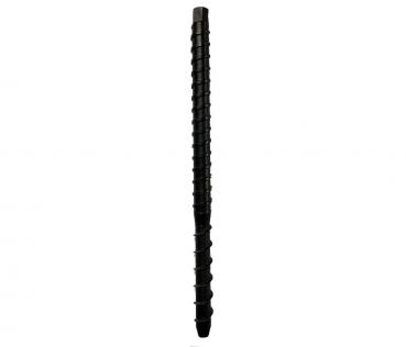 Cord threaded rod with concrete screw
